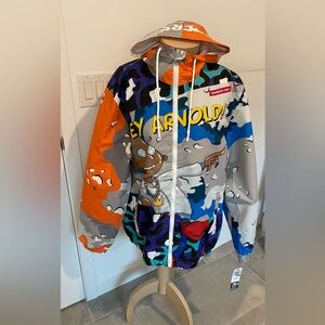 Members Only x Nickelodeon Hey Arnold Camo Windbreaker